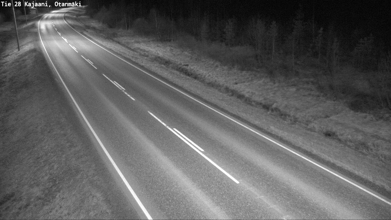 Weather Camera Image Road 28 Kajaani, Otanmäki, Kajaani, Kainuu