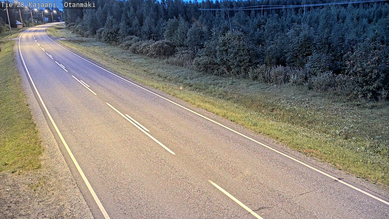 Kelikamerat Kuva Tie 28 Kajaani, Otanmäki, Kajaani, Kainuu