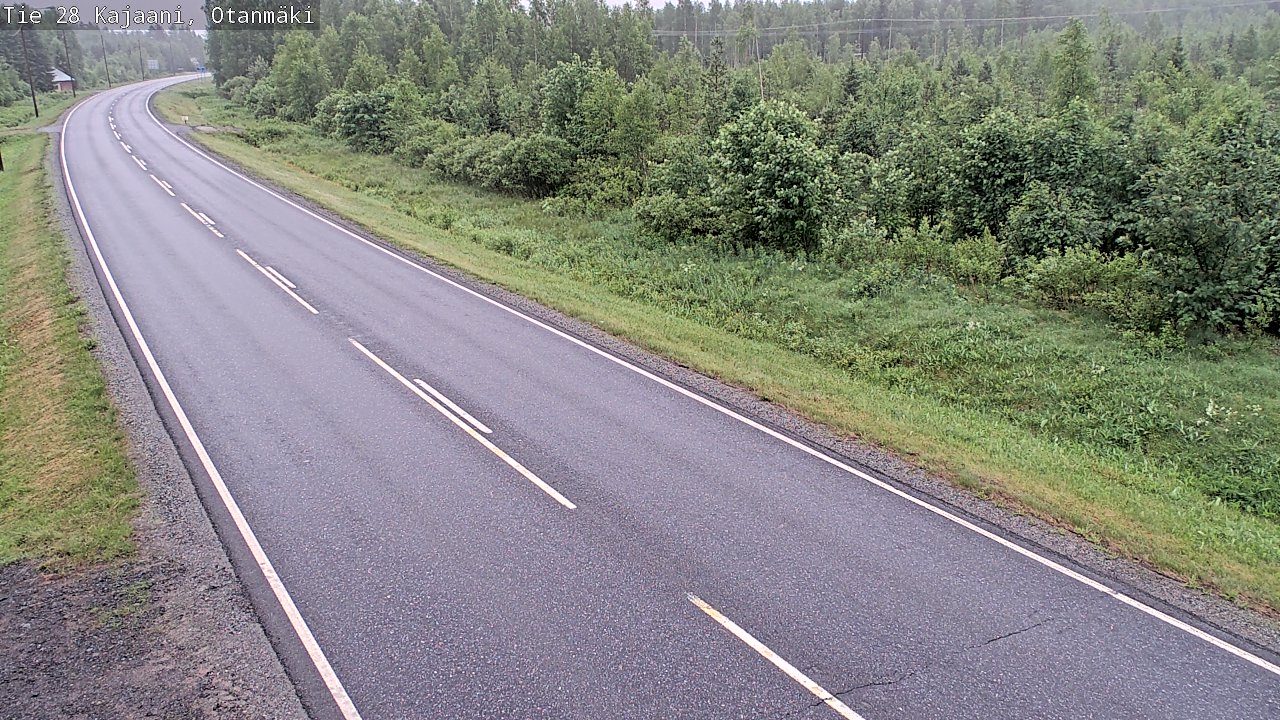 Kelikamerat Kuva Tie 28 Kajaani, Otanmäki, Kajaani, Kainuu