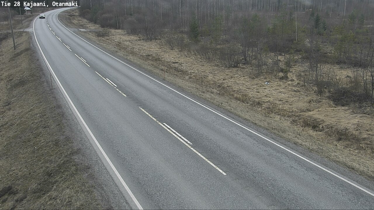 Weather Camera Image Road 28 Kajaani, Otanmäki, Kajaani, Kainuu