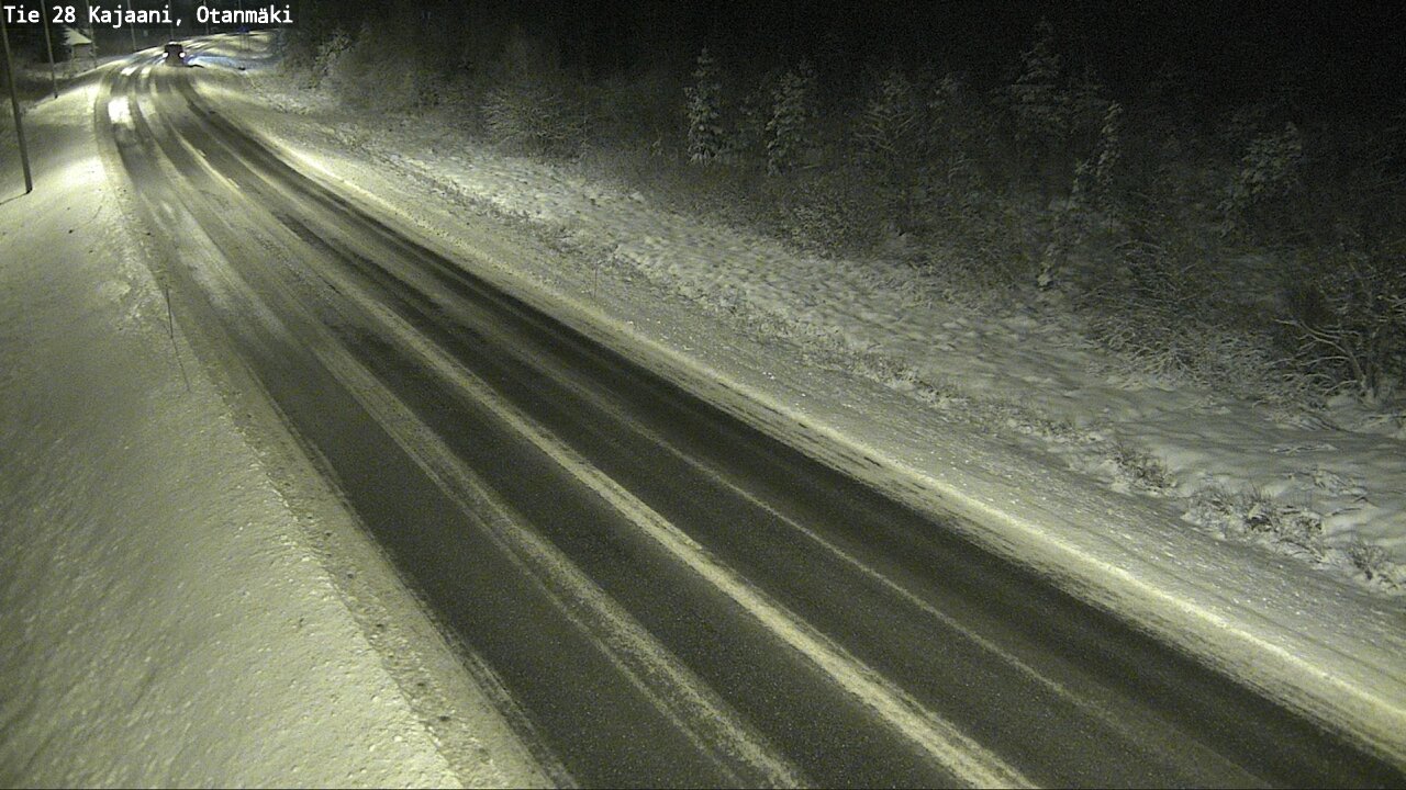 Weather Camera Image Väg 28 Kajana, Otanmäki, Kajaani, Kainuu