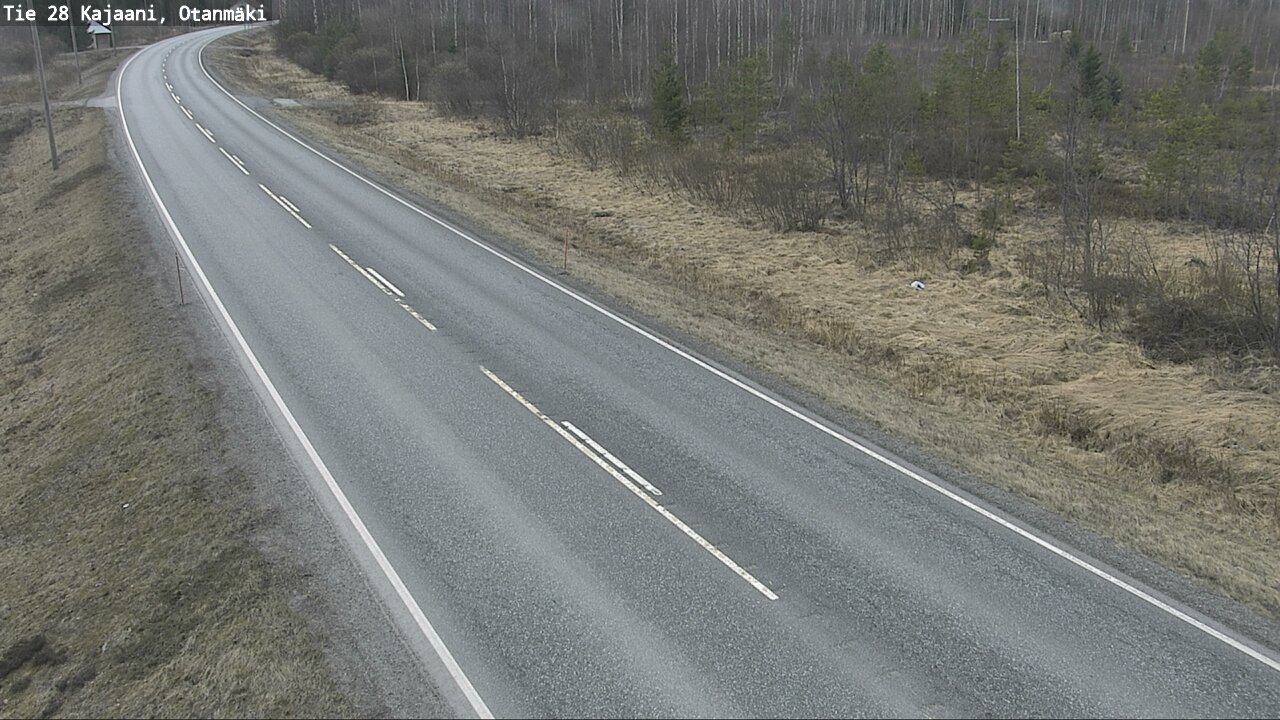 Weather Camera Image Road 28 Kajaani, Otanmäki, Kajaani, Kainuu
