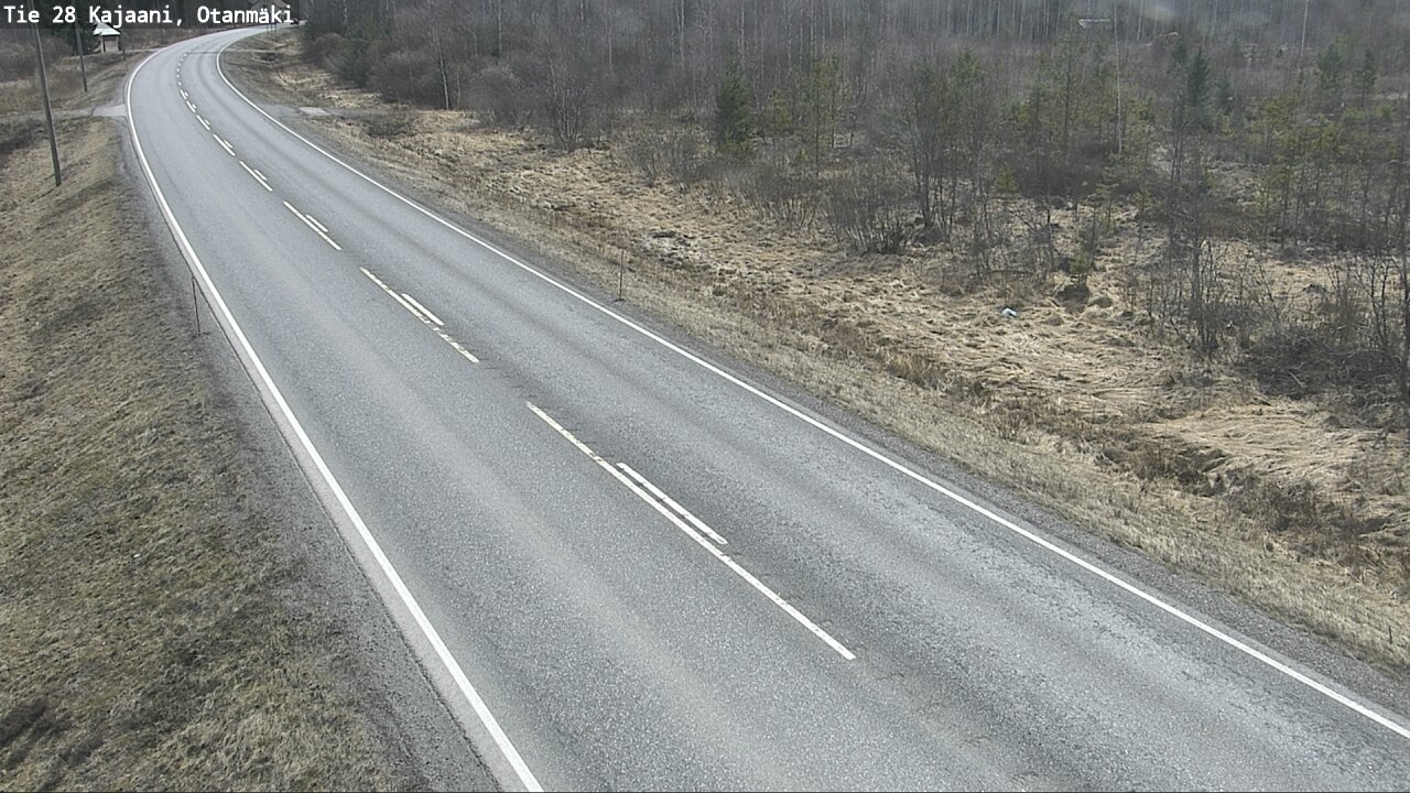 Kelikamerat Kuva Tie 28 Kajaani, Otanmäki, Kajaani, Kainuu