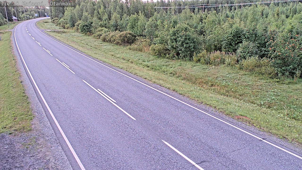 Kelikamerat Kuva Tie 28 Kajaani, Otanmäki, Kajaani, Kainuu