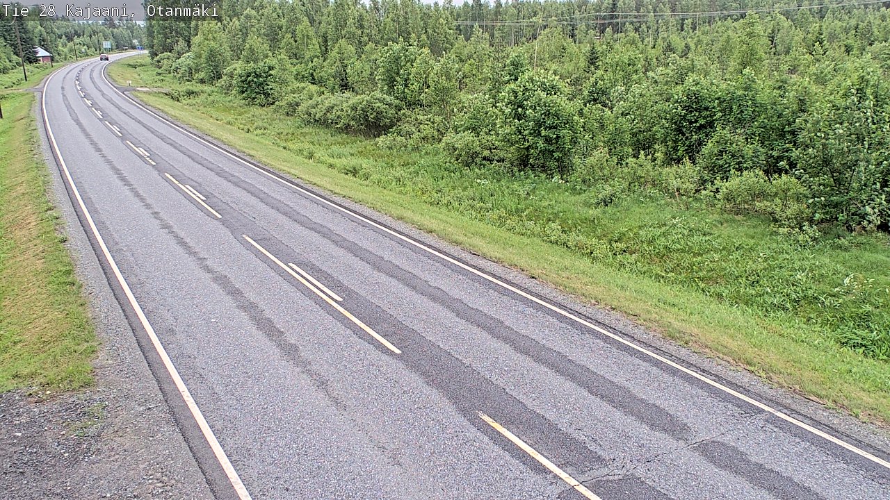 Weather Camera Image Road 28 Kajaani, Otanmäki, Kajaani, Kainuu