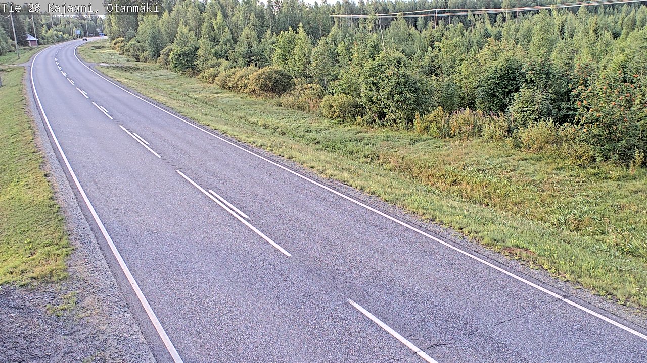 Kelikamerat Kuva Tie 28 Kajaani, Otanmäki, Kajaani, Kainuu
