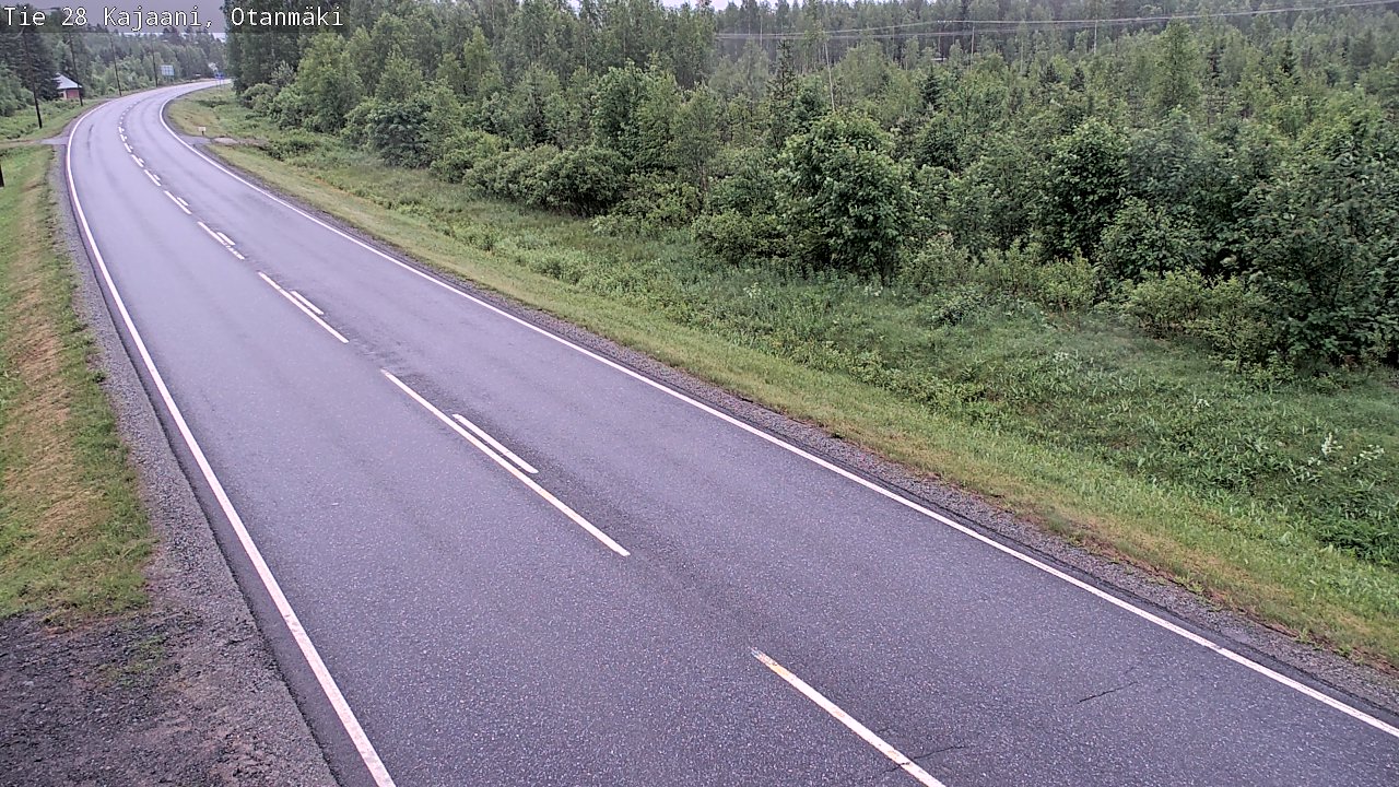 Kelikamerat Kuva Tie 28 Kajaani, Otanmäki, Kajaani, Kainuu