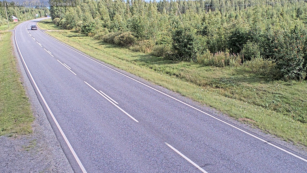 Kelikamerat Kuva Tie 28 Kajaani, Otanmäki, Kajaani, Kainuu