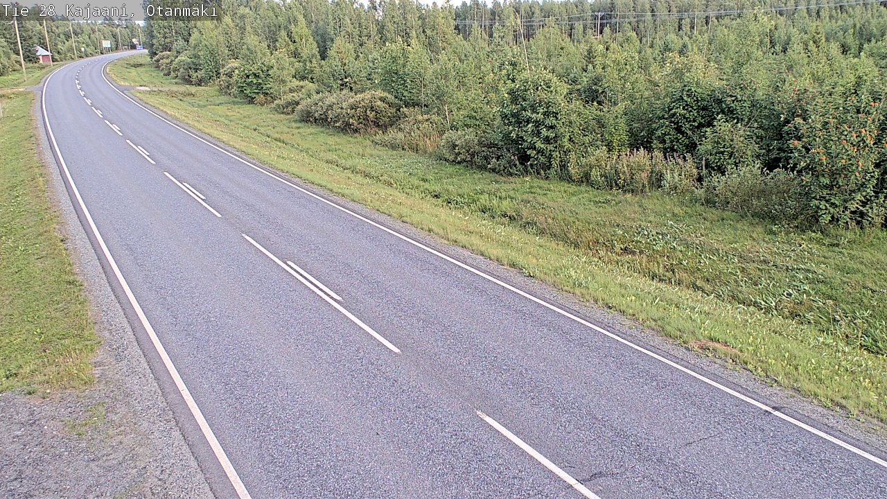 Kelikamerat Kuva Tie 28 Kajaani, Otanmäki, Kajaani, Kainuu