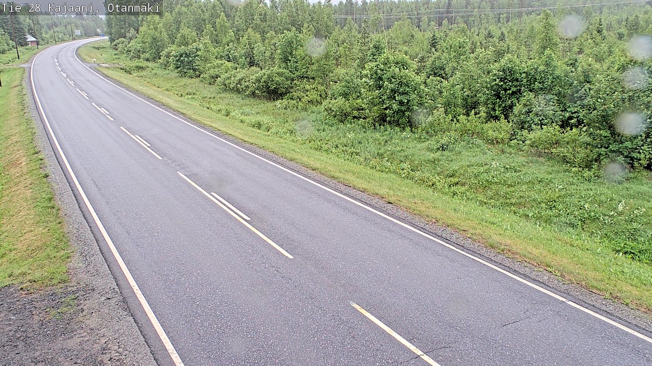 Kelikamerat Kuva Tie 28 Kajaani, Otanmäki, Kajaani, Kainuu