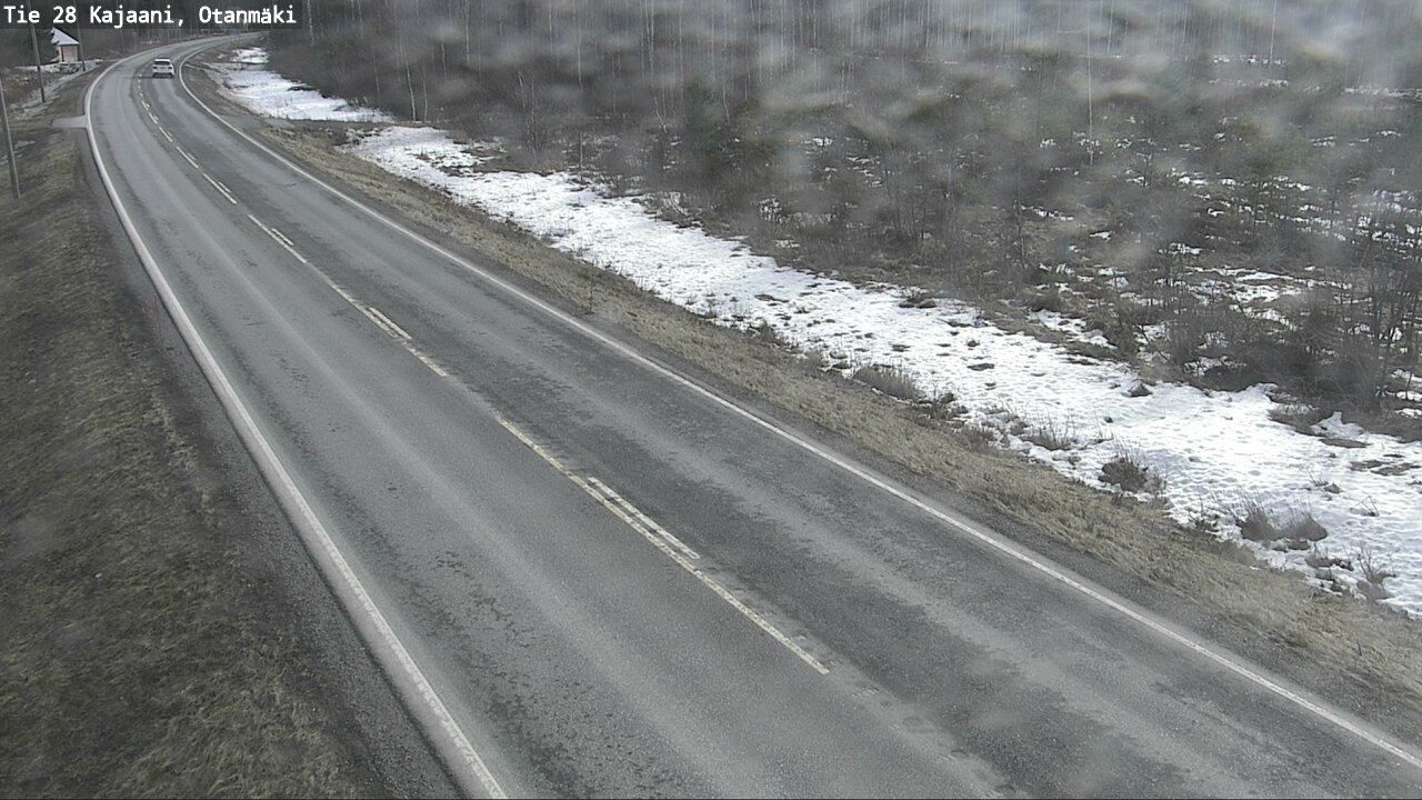 Weather Camera Image Road 28 Kajaani, Otanmäki, Kajaani, Kainuu