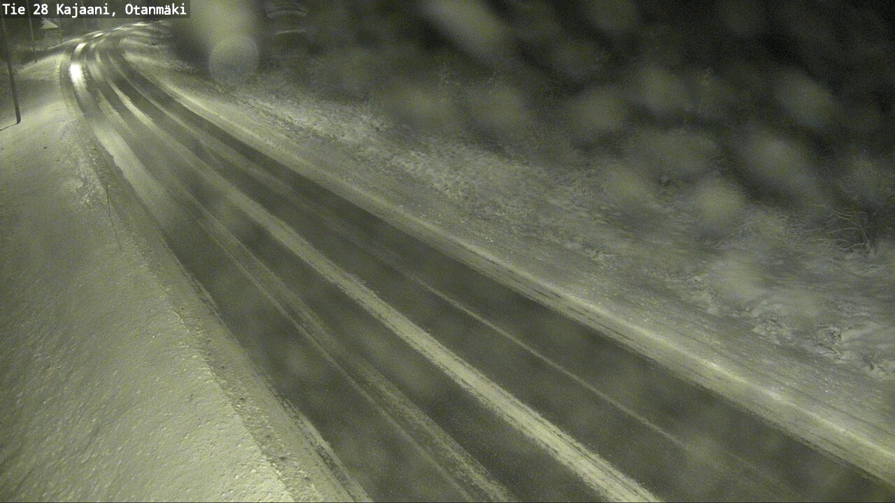 Weather Camera Image Väg 28 Kajana, Otanmäki, Kajaani, Kainuu