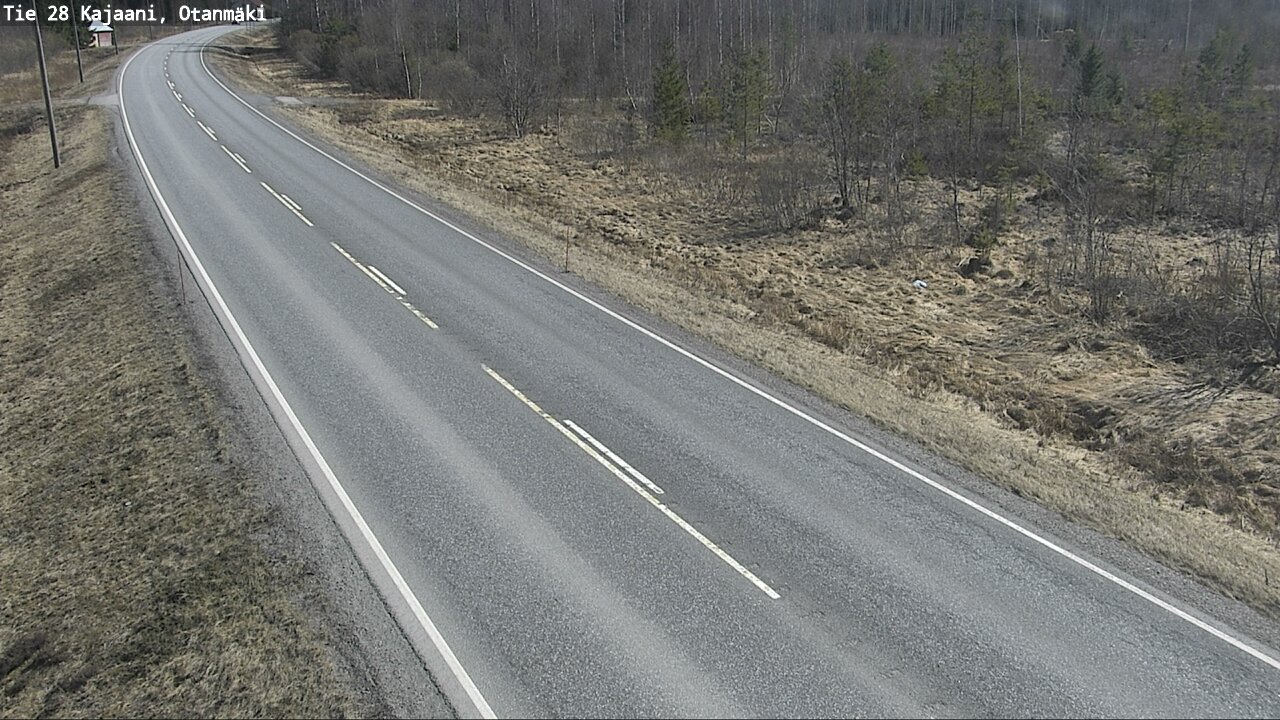 Kelikamerat Kuva Tie 28 Kajaani, Otanmäki, Kajaani, Kainuu