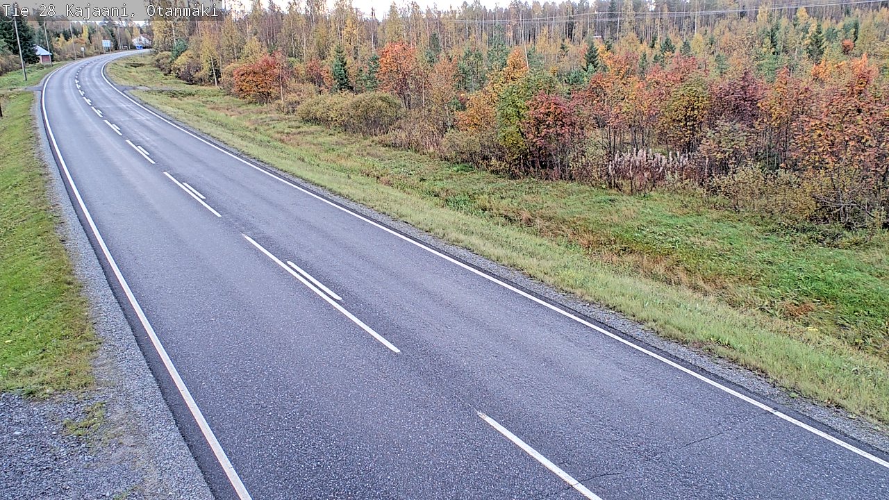 Weather Camera Image Road 28 Kajaani, Otanmäki, Kajaani, Kainuu