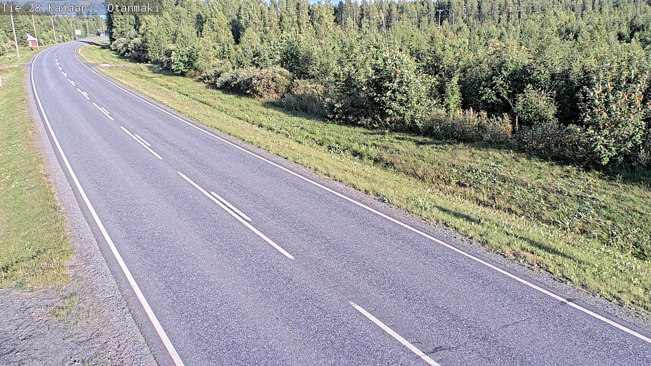 Kelikamerat Kuva Tie 28 Kajaani, Otanmäki, Kajaani, Kainuu
