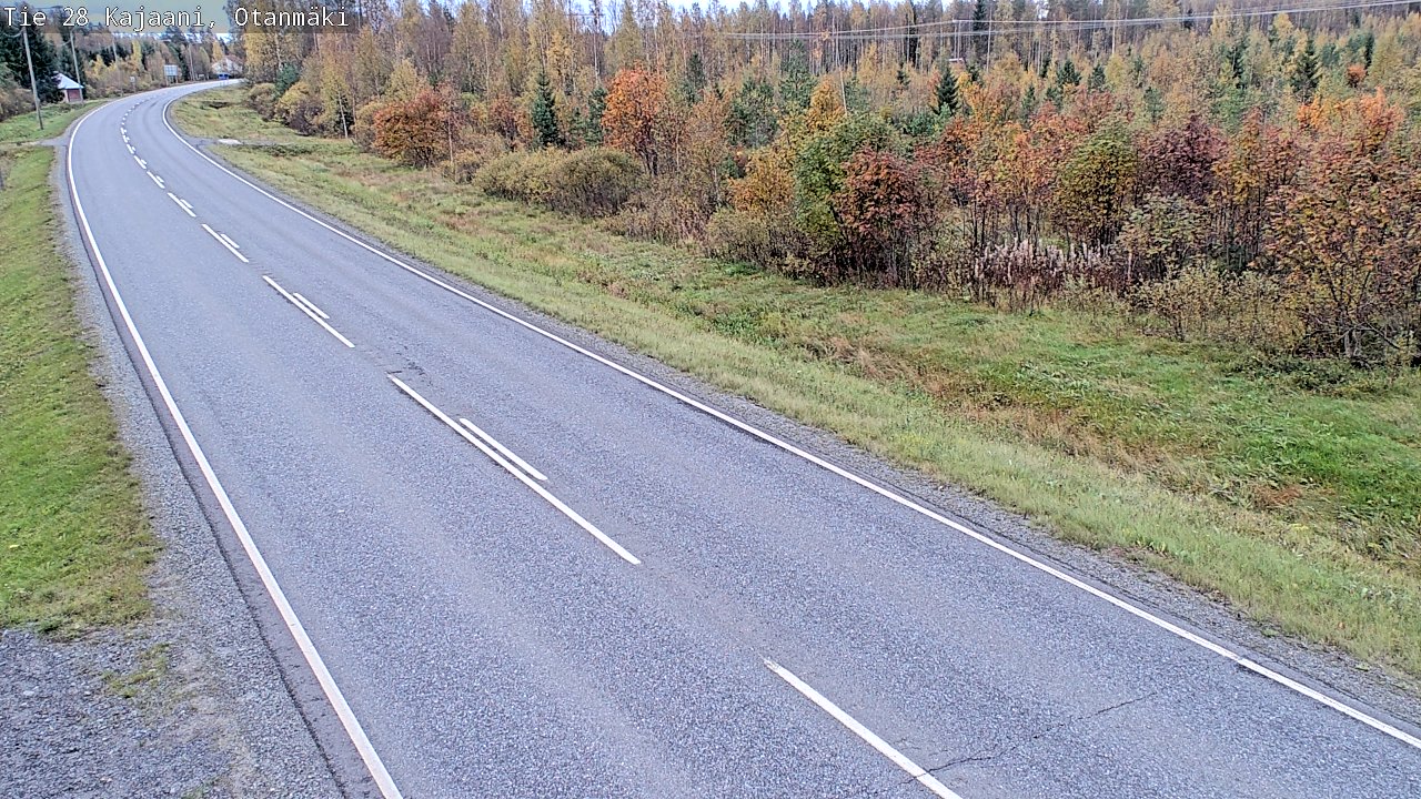 Kelikamerat Kuva Tie 28 Kajaani, Otanmäki, Kajaani, Kainuu