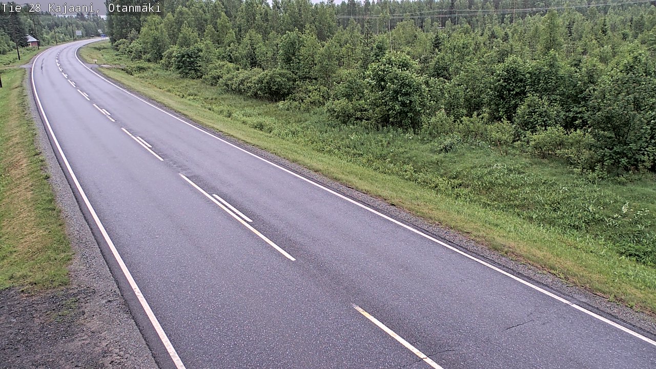 Kelikamerat Kuva Tie 28 Kajaani, Otanmäki, Kajaani, Kainuu