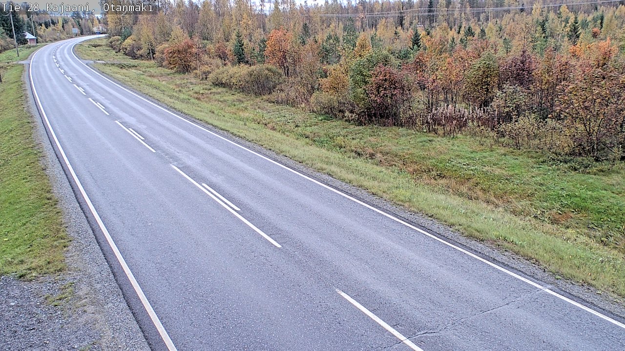 Kelikamerat Kuva Tie 28 Kajaani, Otanmäki, Kajaani, Kainuu