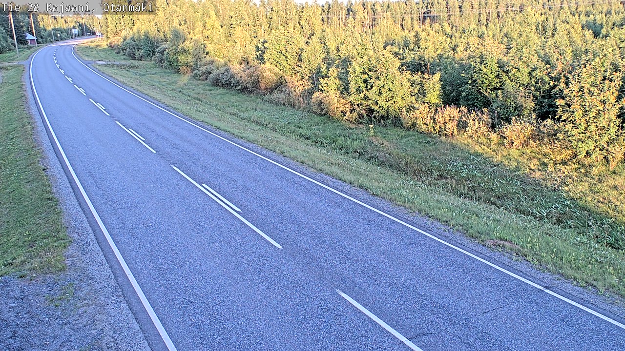 Kelikamerat Kuva Tie 28 Kajaani, Otanmäki, Kajaani, Kainuu