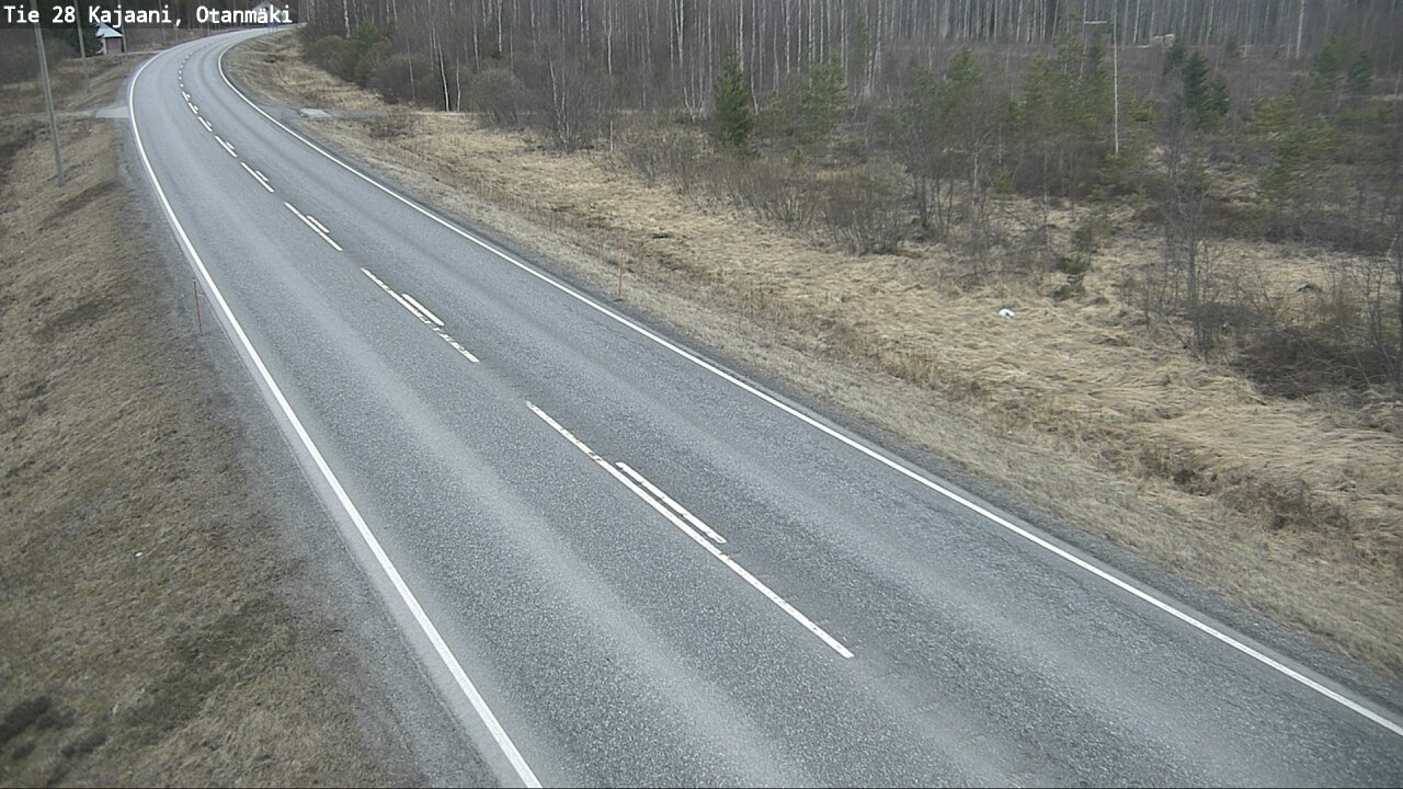 Weather Camera Image Road 28 Kajaani, Otanmäki, Kajaani, Kainuu
