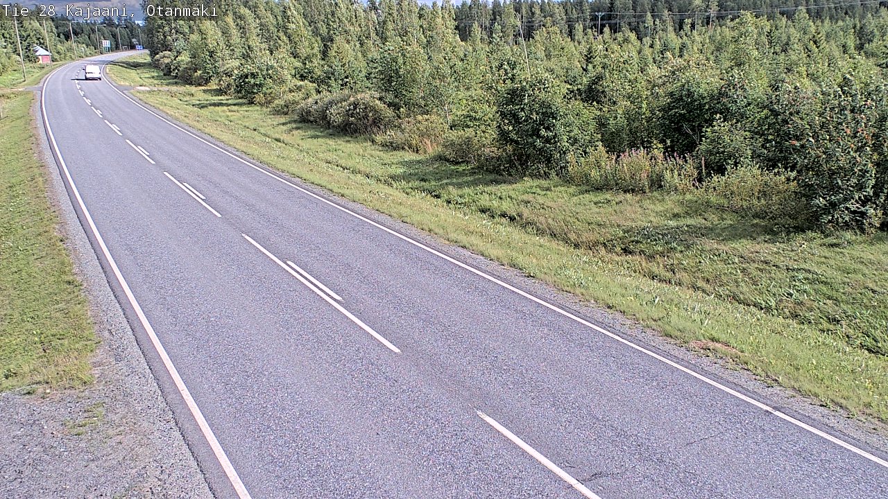 Kelikamerat Kuva Tie 28 Kajaani, Otanmäki, Kajaani, Kainuu