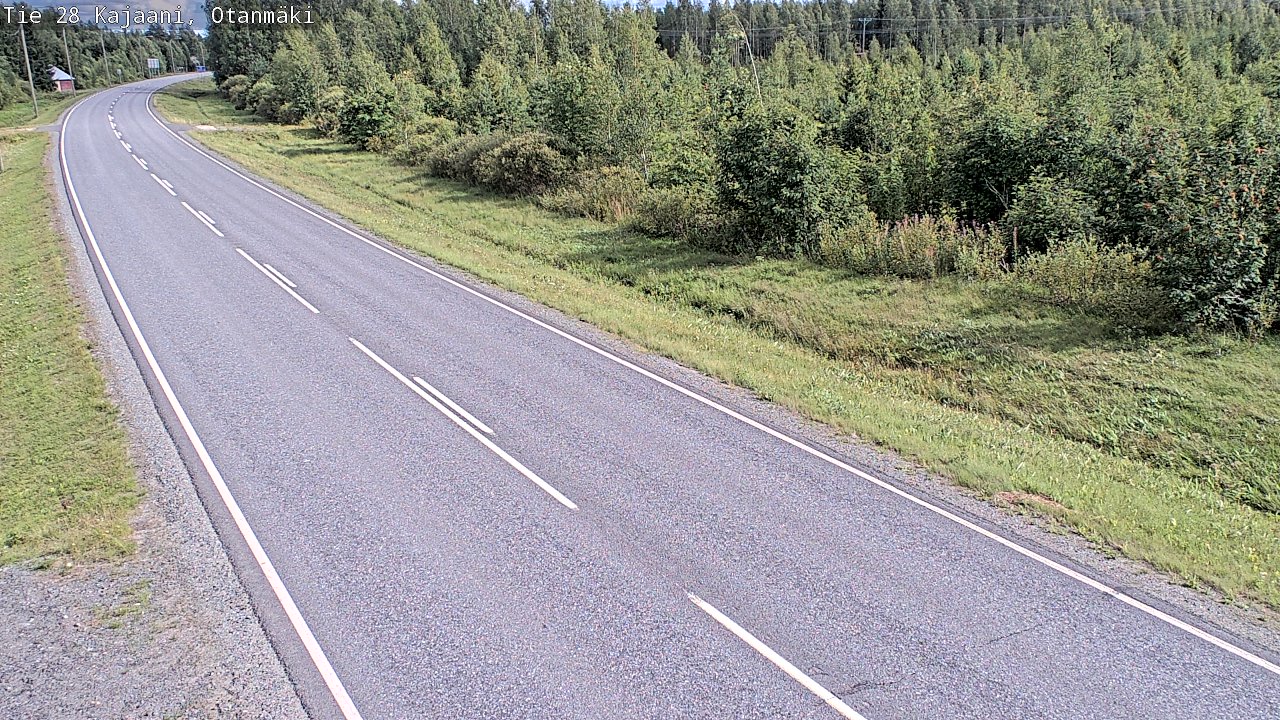 Kelikamerat Kuva Tie 28 Kajaani, Otanmäki, Kajaani, Kainuu