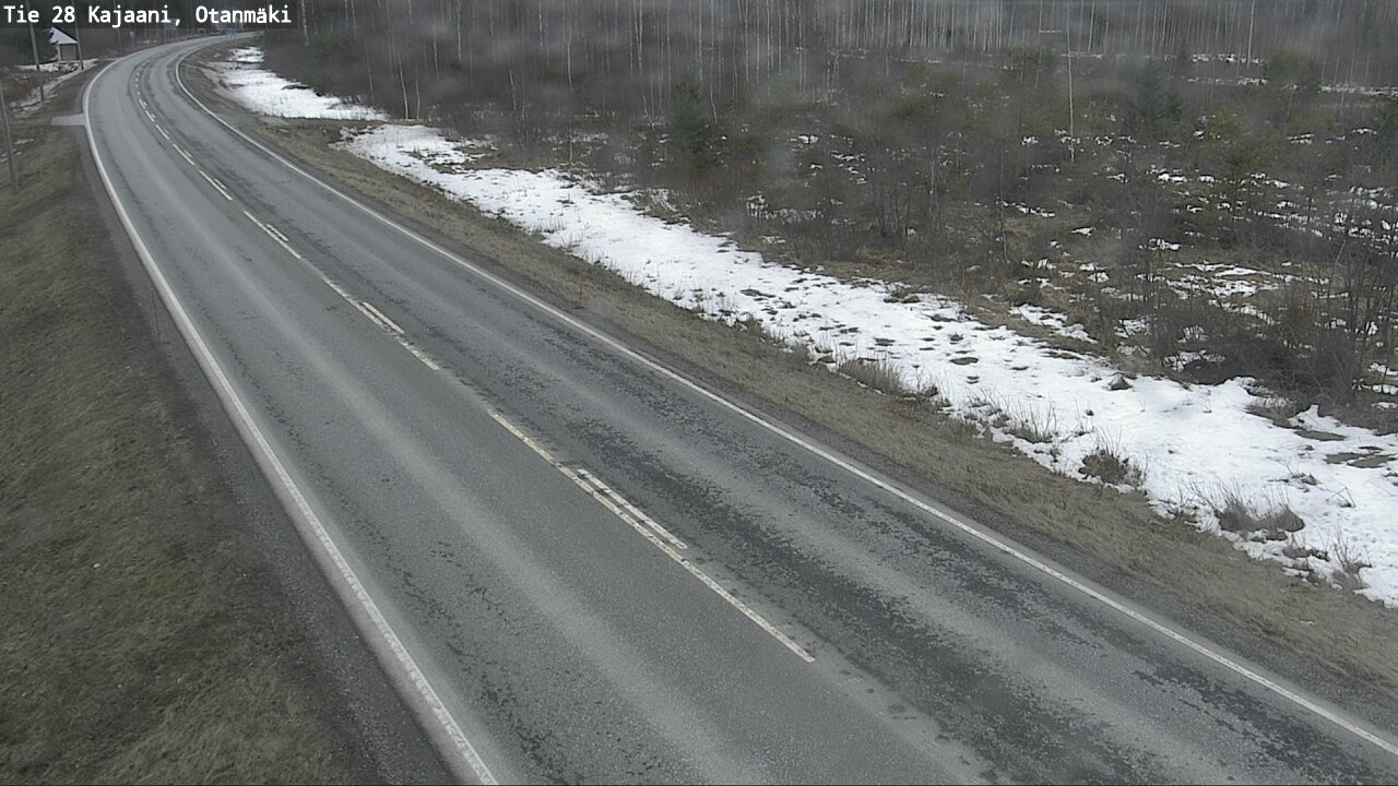 Weather Camera Image Road 28 Kajaani, Otanmäki, Kajaani, Kainuu
