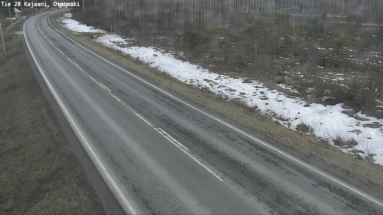 Weather Camera Image Road 28 Kajaani, Otanmäki, Kajaani, Kainuu