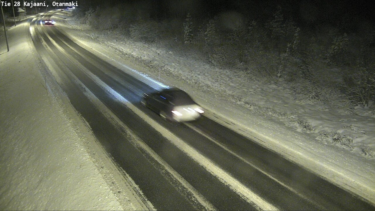 Weather Camera Image Väg 28 Kajana, Otanmäki, Kajaani, Kainuu