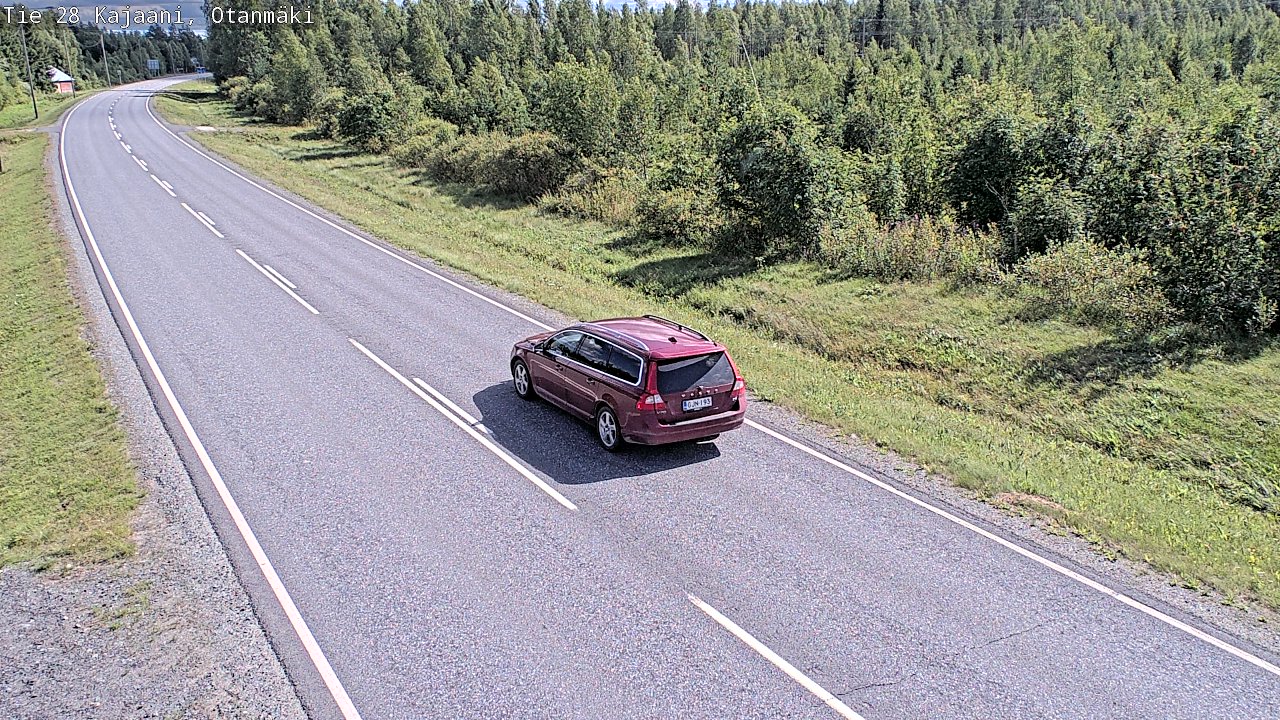 Kelikamerat Kuva Tie 28 Kajaani, Otanmäki, Kajaani, Kainuu