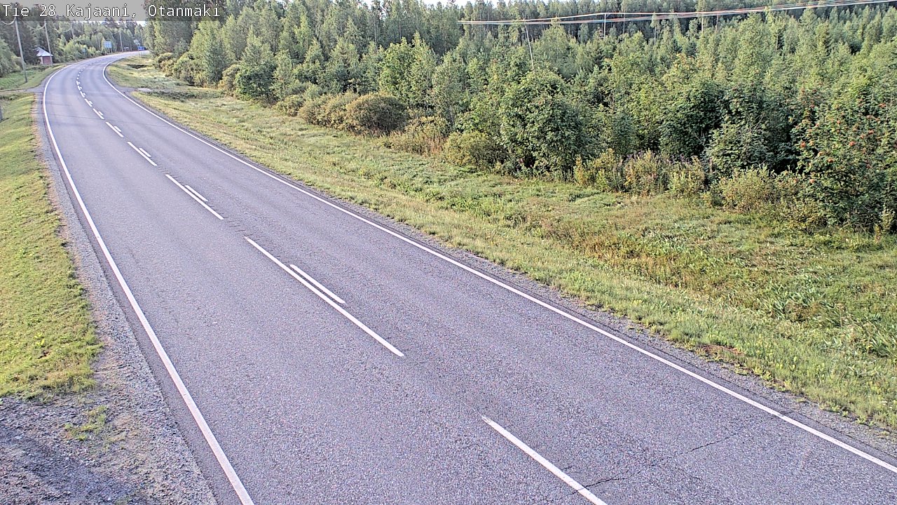 Kelikamerat Kuva Tie 28 Kajaani, Otanmäki, Kajaani, Kainuu