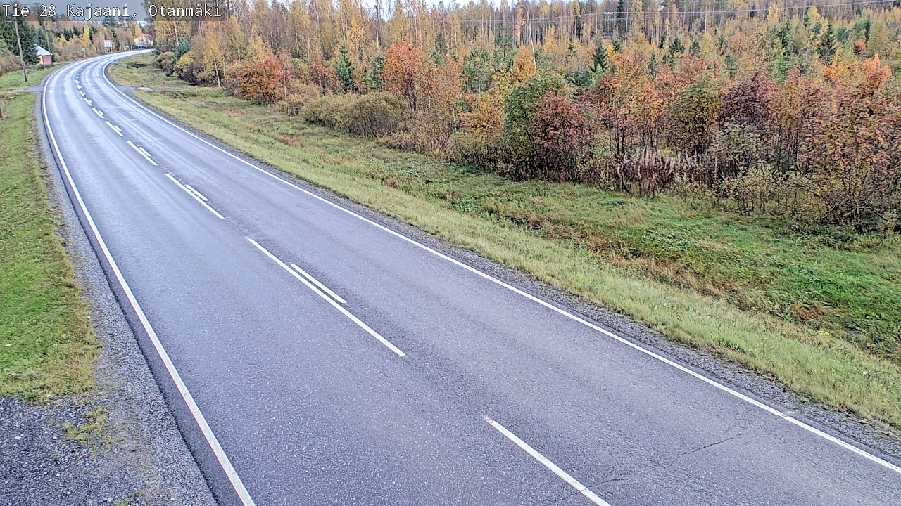 Kelikamerat Kuva Tie 28 Kajaani, Otanmäki, Kajaani, Kainuu