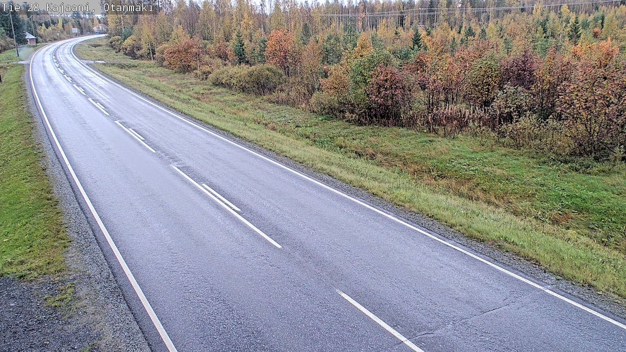 Kelikamerat Kuva Tie 28 Kajaani, Otanmäki, Kajaani, Kainuu