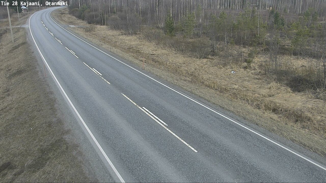 Kelikamerat Kuva Tie 28 Kajaani, Otanmäki, Kajaani, Kainuu