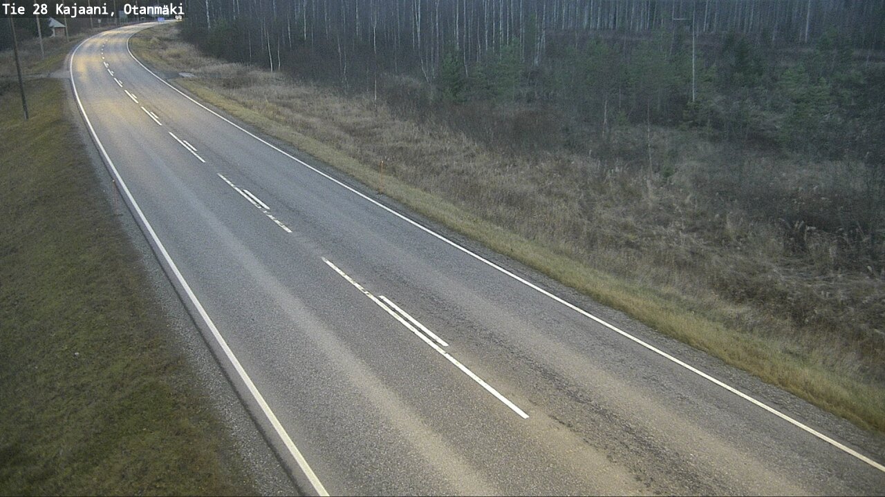 Kelikamerat Kuva Tie 28 Kajaani, Otanmäki, Kajaani, Kainuu