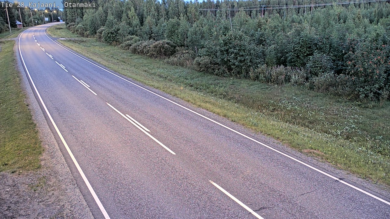 Kelikamerat Kuva Tie 28 Kajaani, Otanmäki, Kajaani, Kainuu