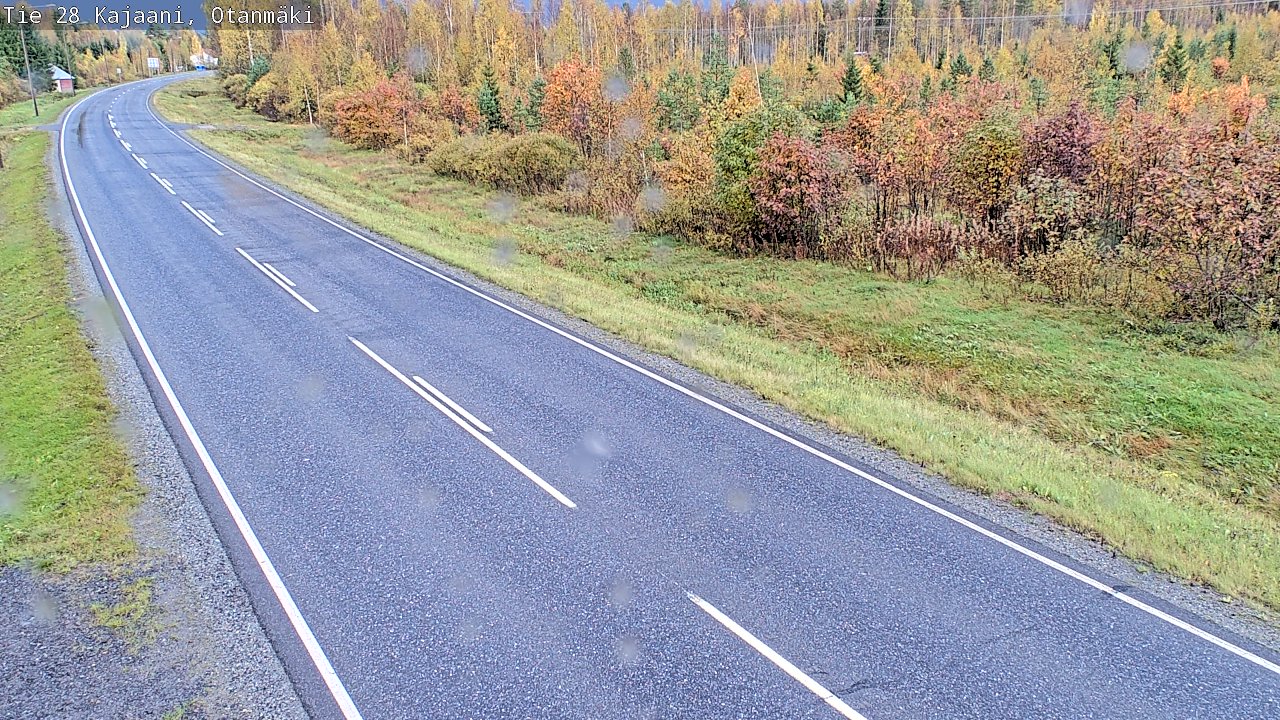 Kelikamerat Kuva Tie 28 Kajaani, Otanmäki, Kajaani, Kainuu