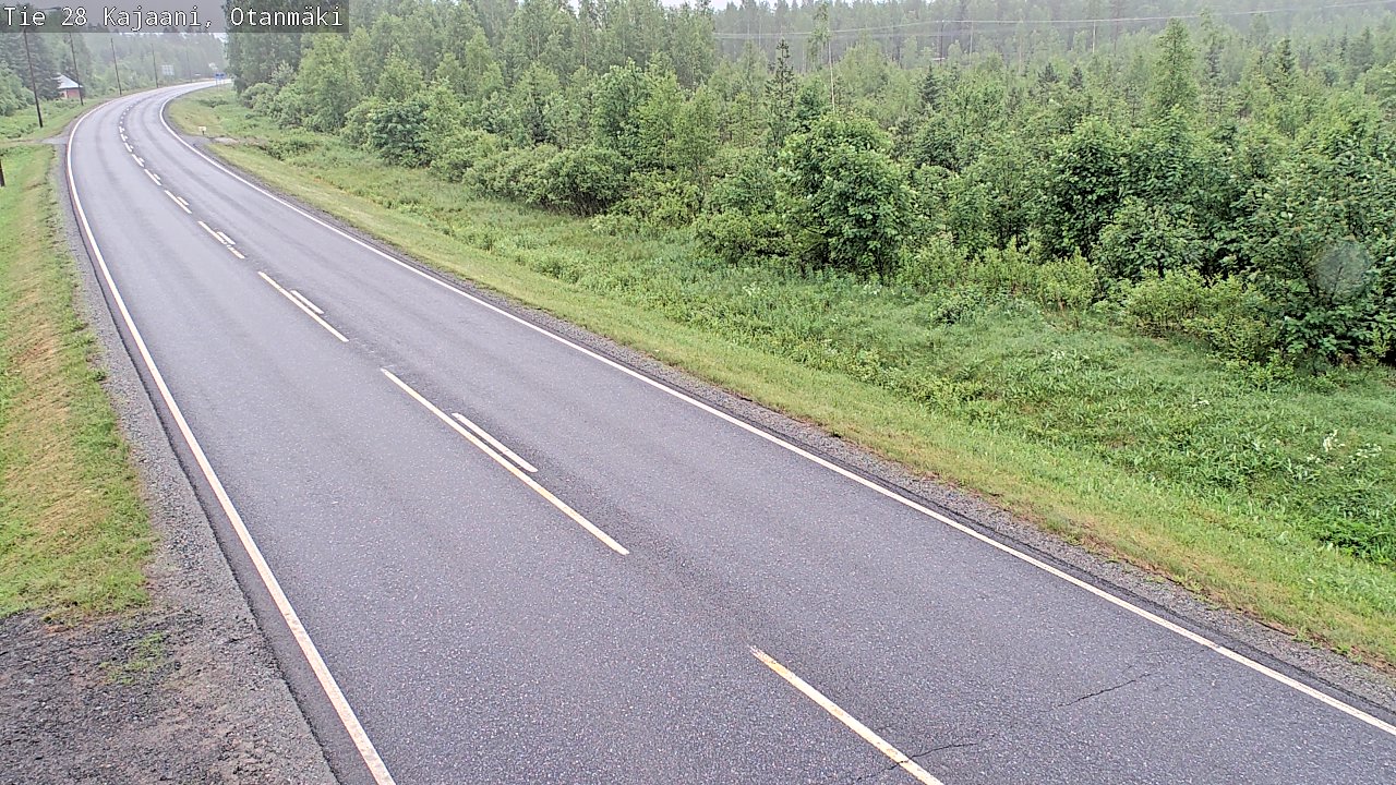 Kelikamerat Kuva Tie 28 Kajaani, Otanmäki, Kajaani, Kainuu