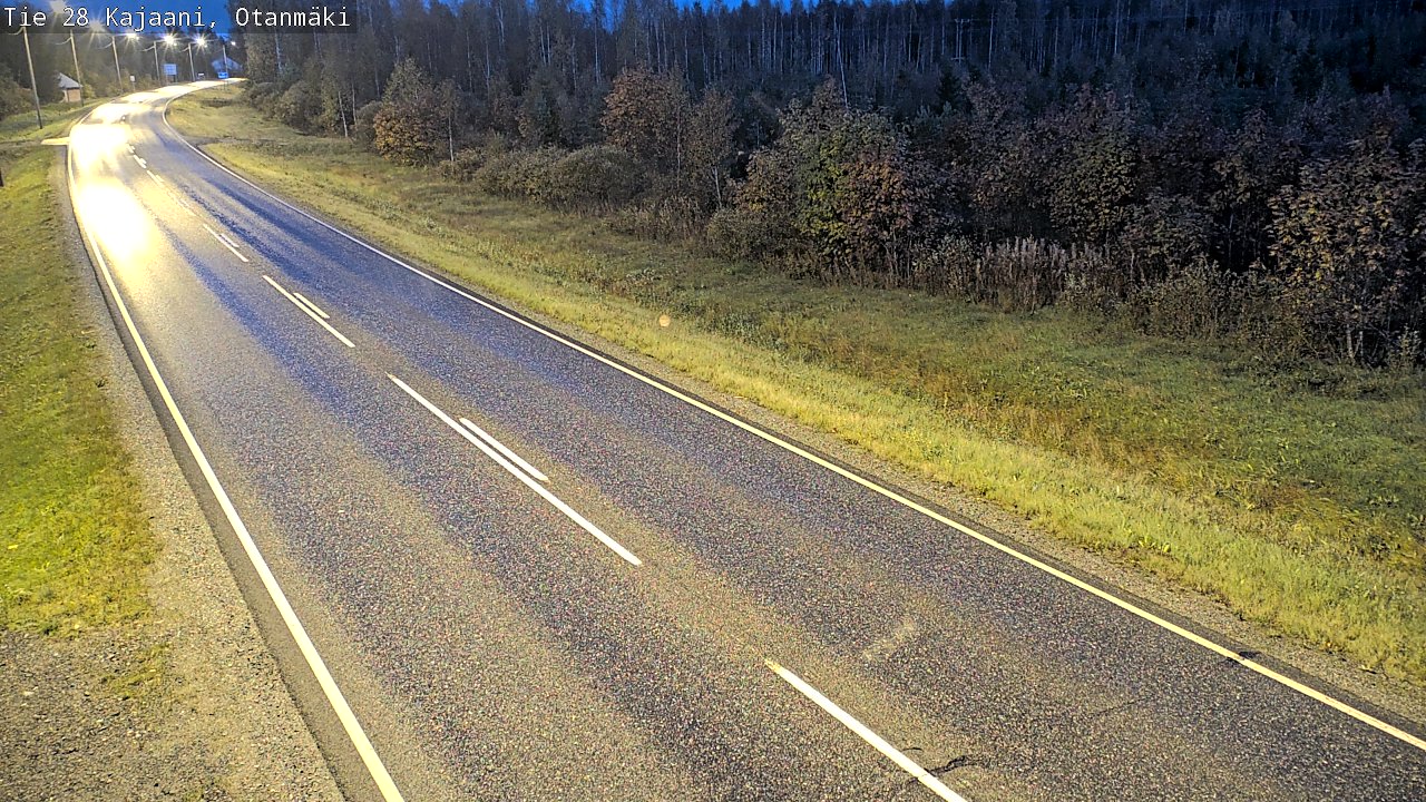 Kelikamerat Kuva Tie 28 Kajaani, Otanmäki, Kajaani, Kainuu