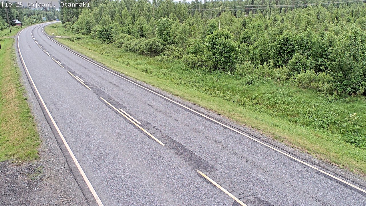 Weather Camera Image Road 28 Kajaani, Otanmäki, Kajaani, Kainuu