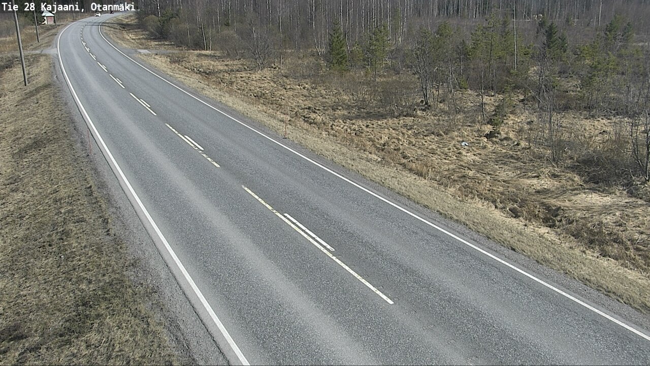 Kelikamerat Kuva Tie 28 Kajaani, Otanmäki, Kajaani, Kainuu