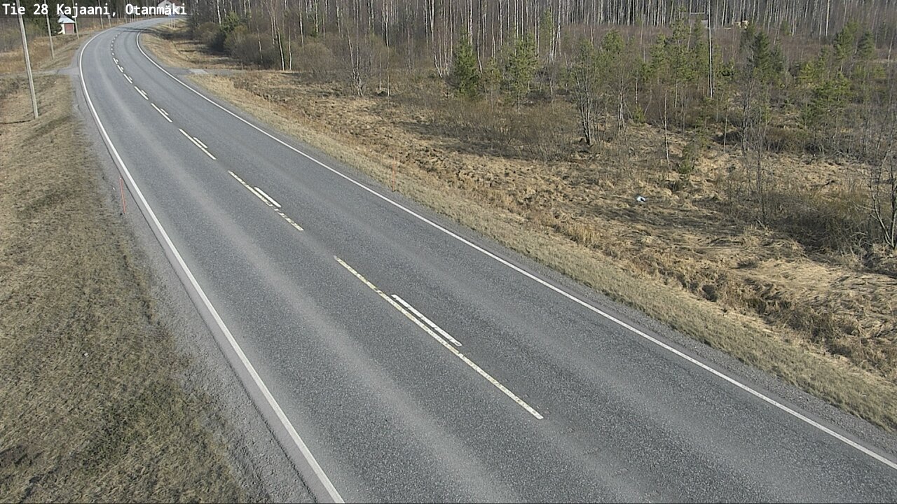 Kelikamerat Kuva Tie 28 Kajaani, Otanmäki, Kajaani, Kainuu