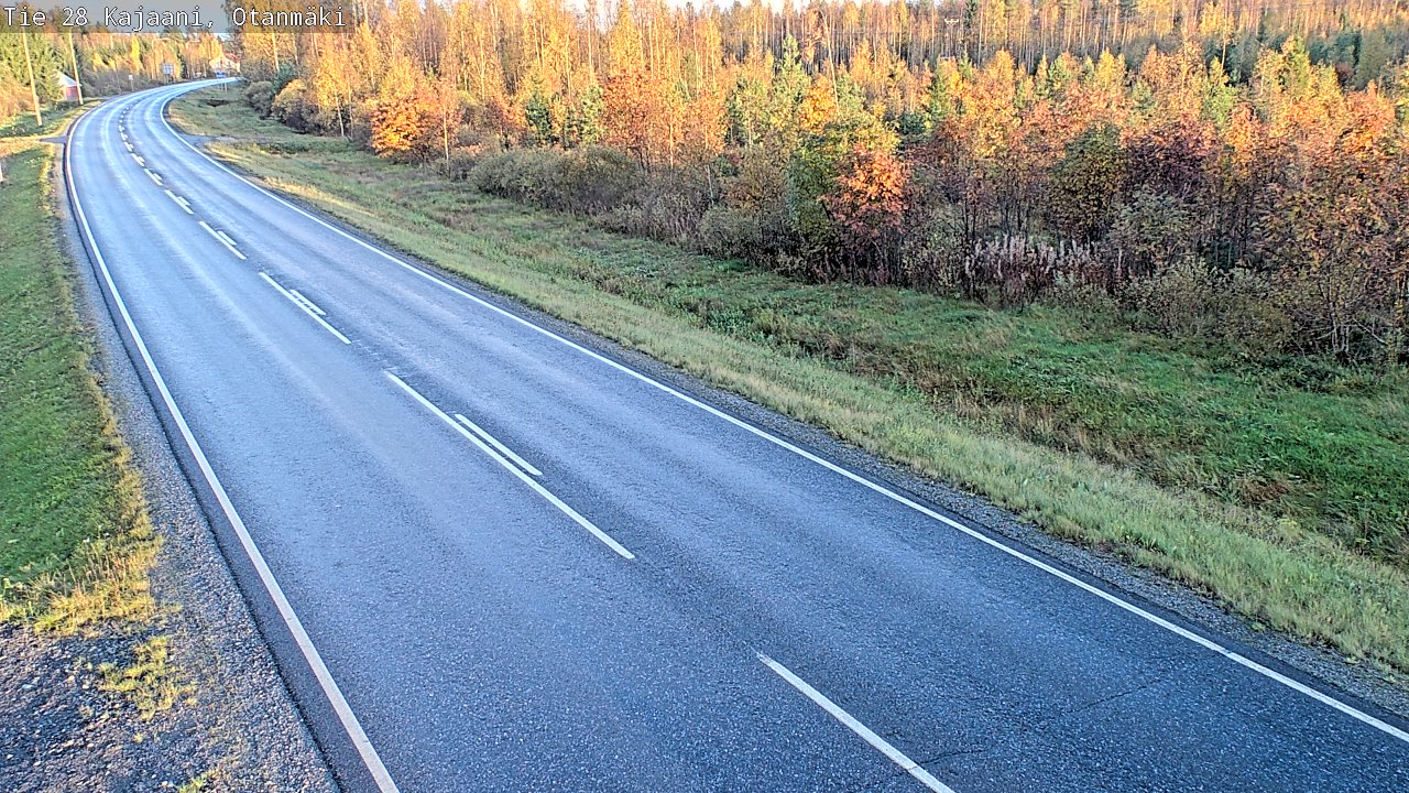 Kelikamerat Kuva Tie 28 Kajaani, Otanmäki, Kajaani, Kainuu