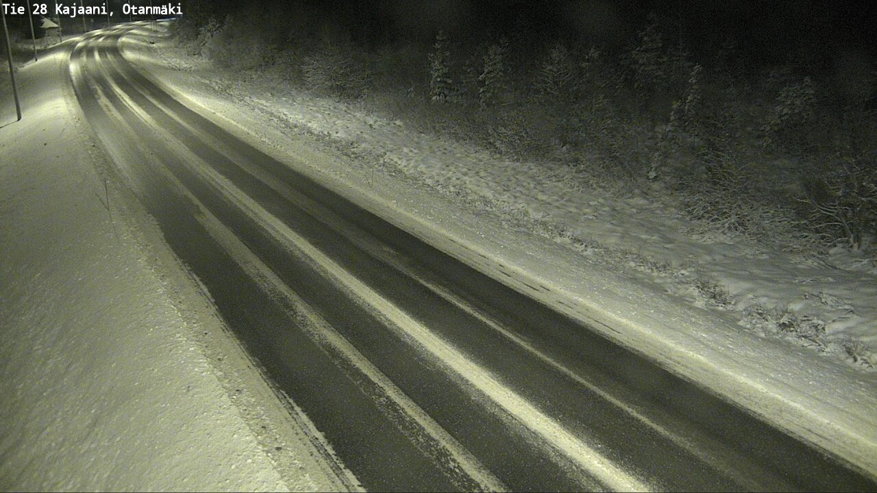 Weather Camera Image Väg 28 Kajana, Otanmäki, Kajaani, Kainuu