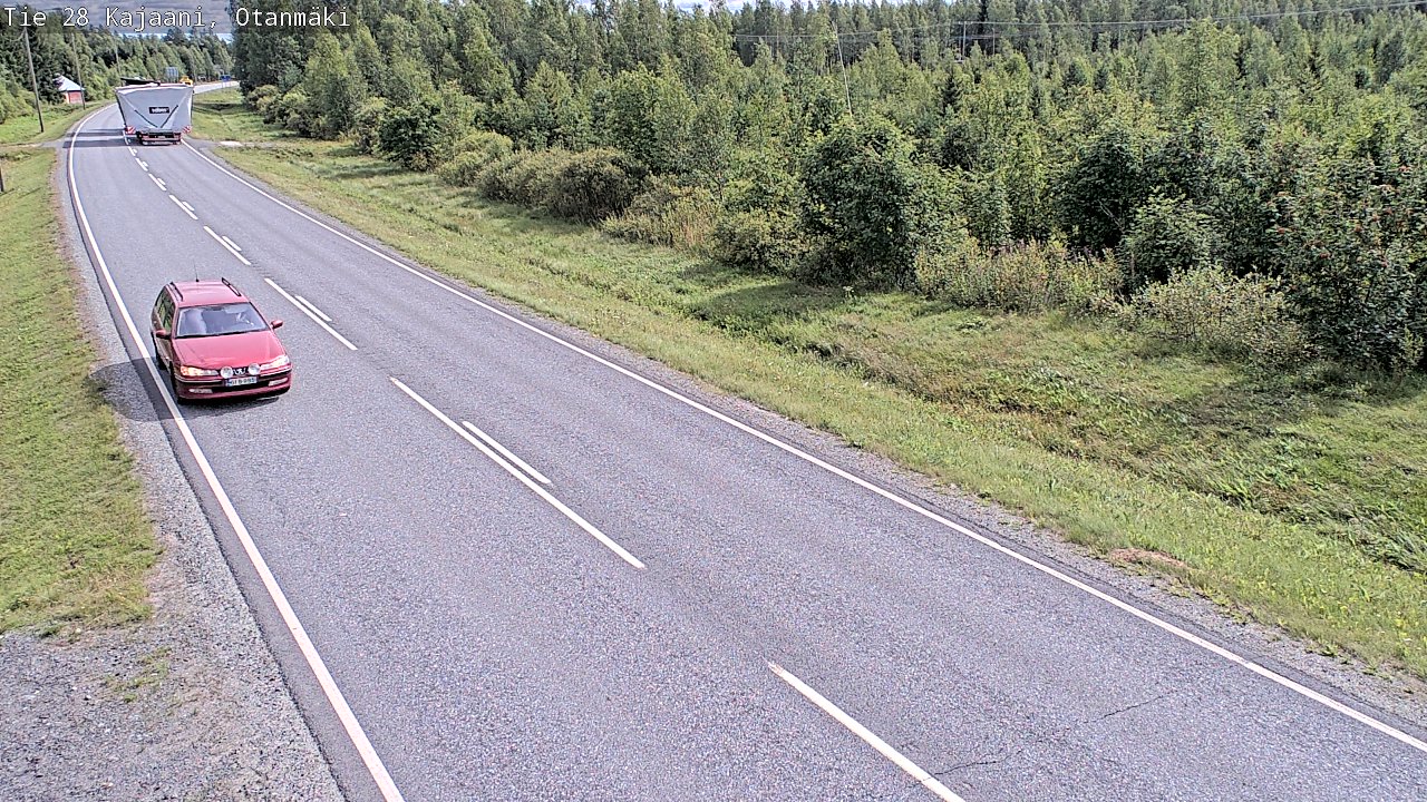 Weather Camera Image Road 28 Kajaani, Otanmäki, Kajaani, Kainuu