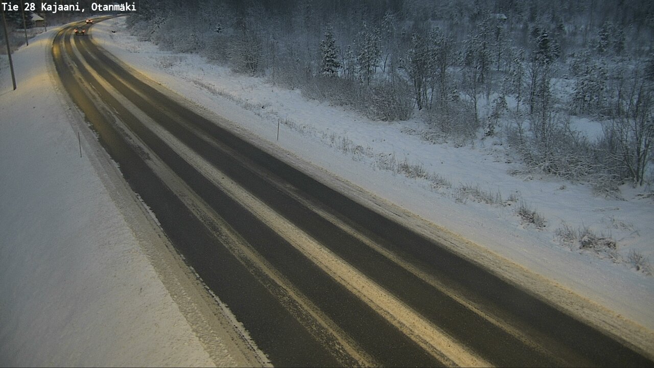 Weather Camera Image Väg 28 Kajana, Otanmäki, Kajaani, Kainuu