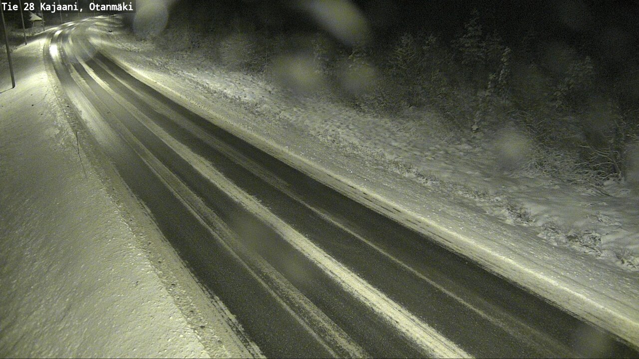 Weather Camera Image Väg 28 Kajana, Otanmäki, Kajaani, Kainuu