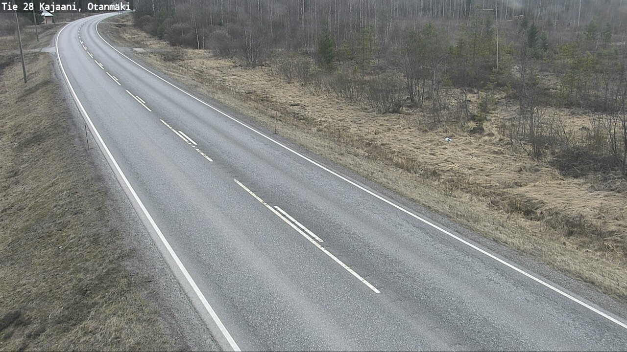 Kelikamerat Kuva Tie 28 Kajaani, Otanmäki, Kajaani, Kainuu