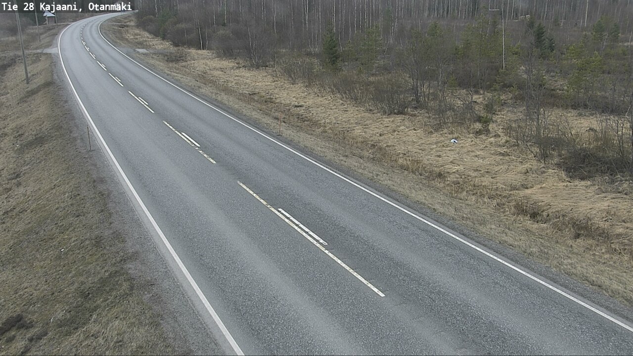 Weather Camera Image Road 28 Kajaani, Otanmäki, Kajaani, Kainuu