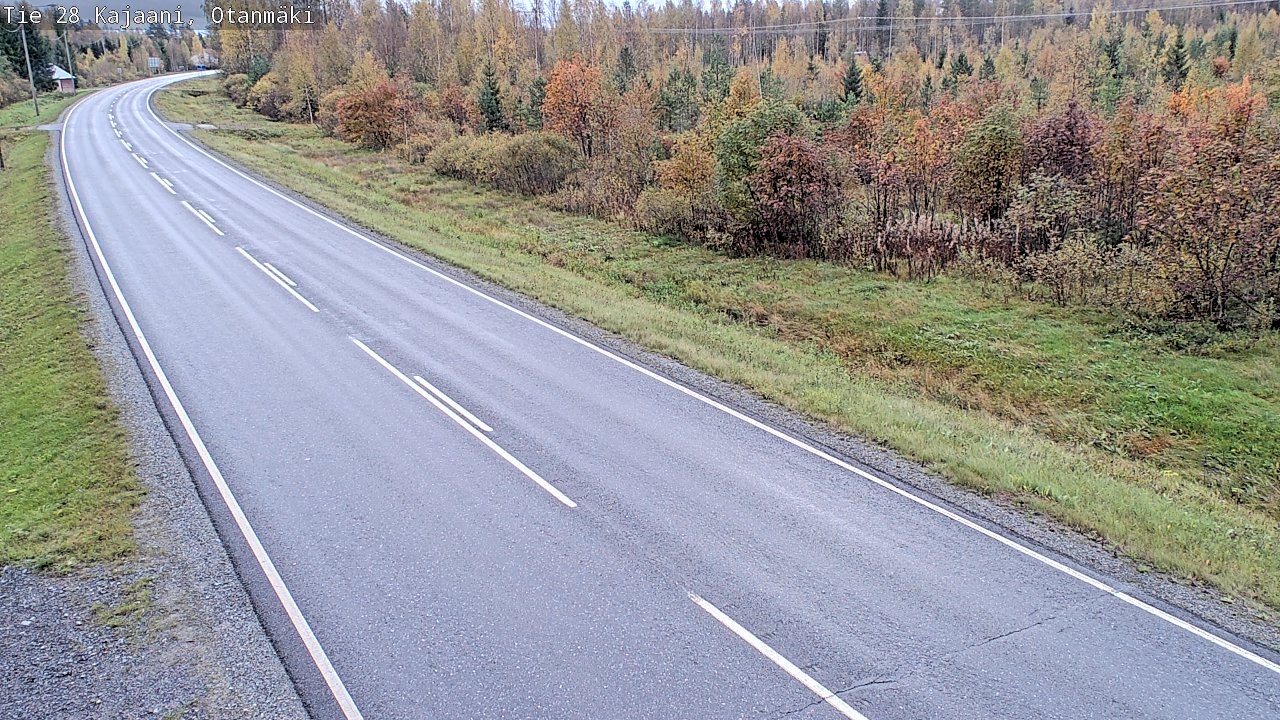 Kelikamerat Kuva Tie 28 Kajaani, Otanmäki, Kajaani, Kainuu